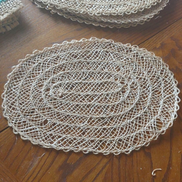Wicker placemats 11 VTG - Picture 1 of 6